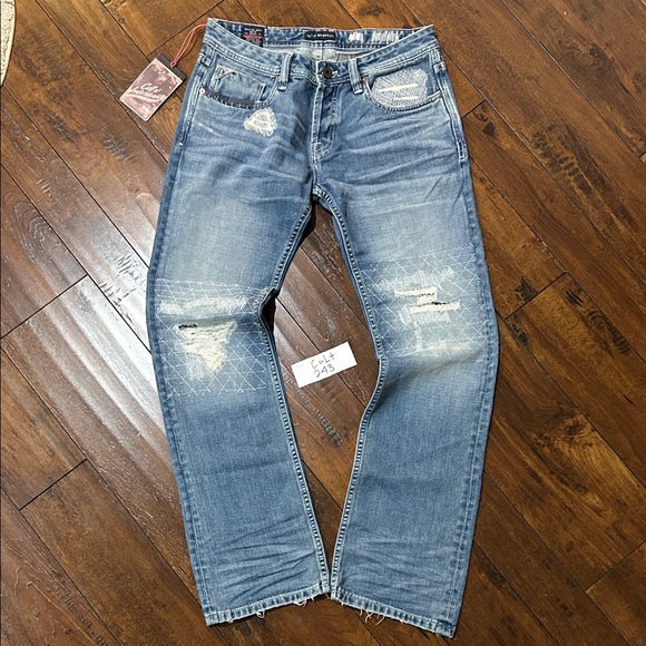 NWT Cult Of Individuality SAMPLE Hagen Relaxed Denim Jeans C243